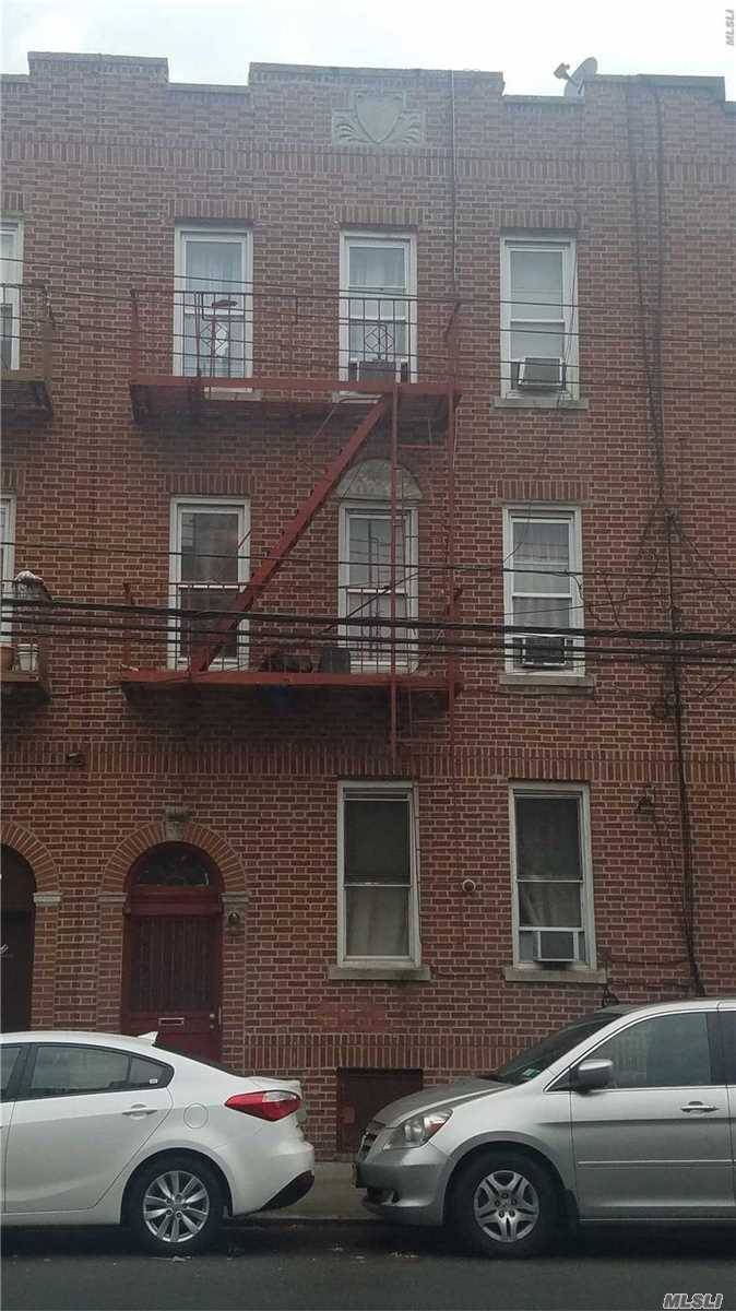 Legal 6 Family Brick Close To The Train Excellent Rent Roll, No Rent Control In Building, Rent Stabalized Building.