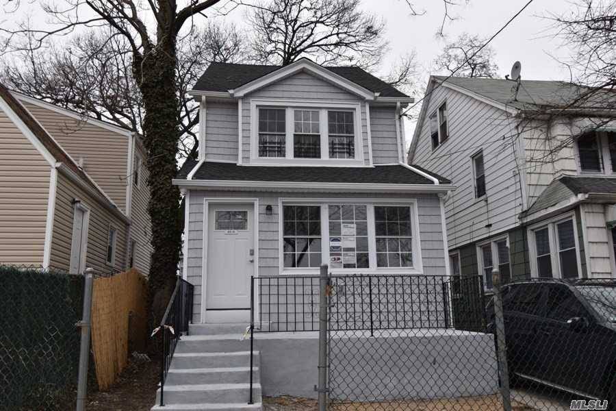 Detached 1 Family, Frame- Fully Renovated.