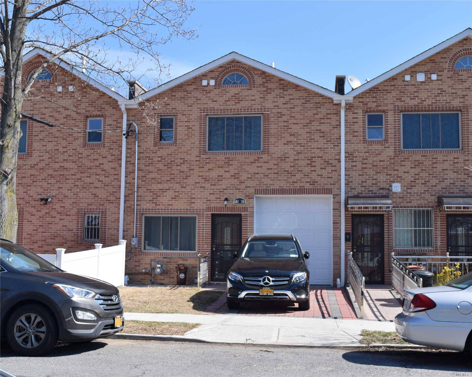 Built 2014 Brick Townhouse With 3 Bedrooms And 3 1/2 Baths.