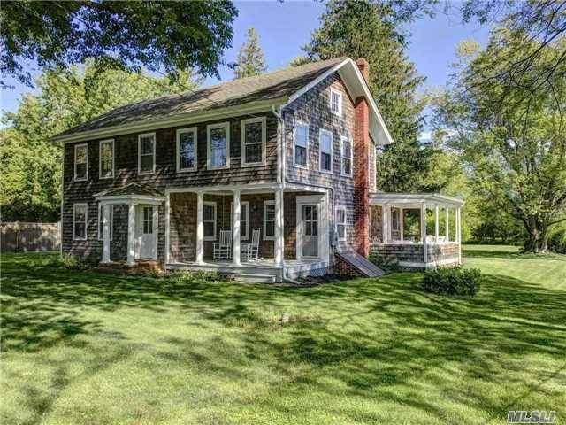Beautifully Preserved 19th C Orient Village Historic House In The Heart Of  Village On Coveted Orchard St.