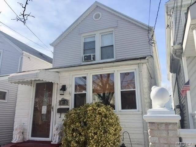 Detached One Family Home In The Heart Of Ozone Park, Conveniently Located Near Public Transportation (A Train), Schools And Shopping Area.