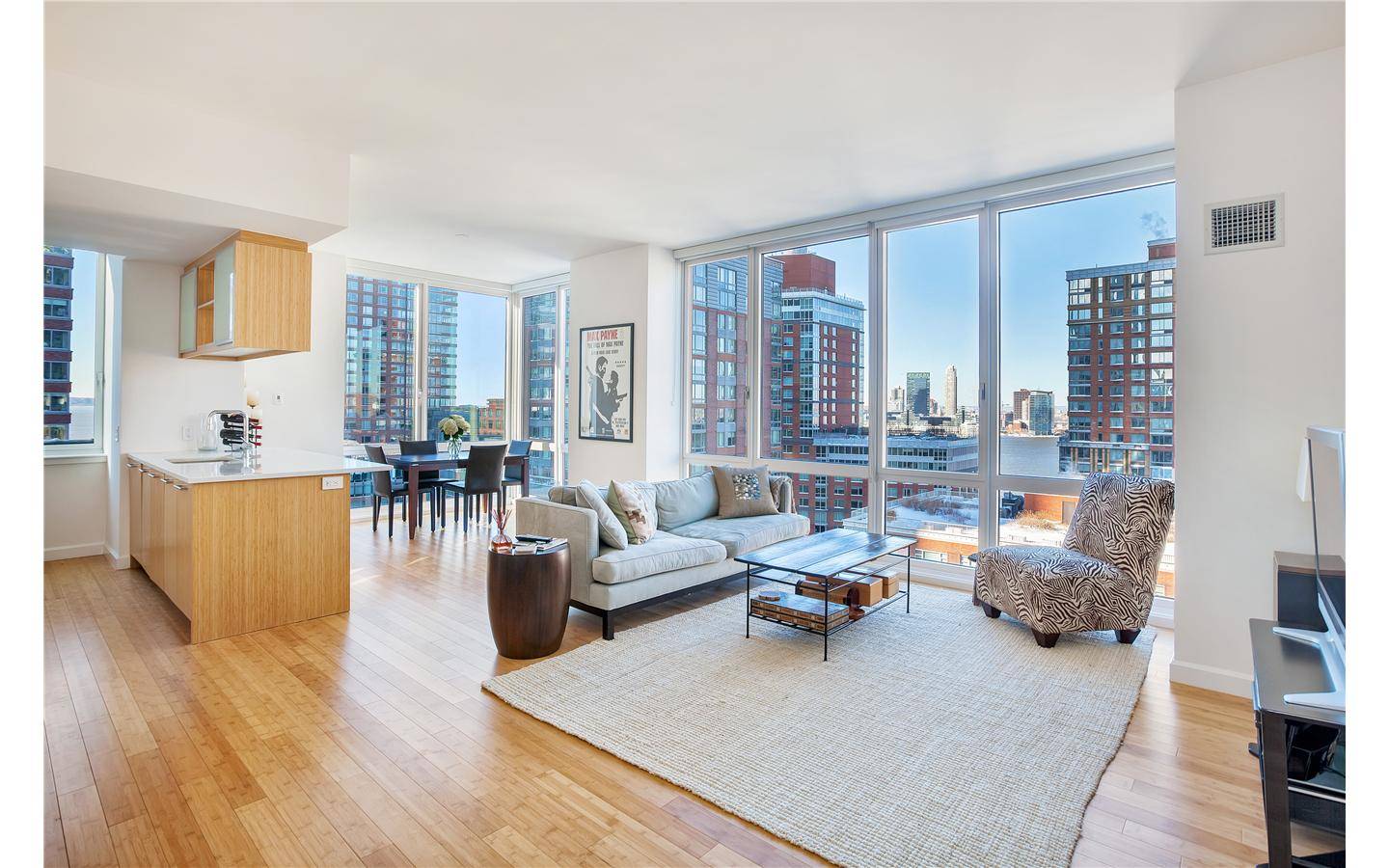 Spacious 1 Bedroom in Battery Park with Water Views - No Fee