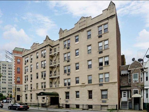 Move into this recently renovated 4th floor two bedroom rental located in a pre-war elevator Journal Square building