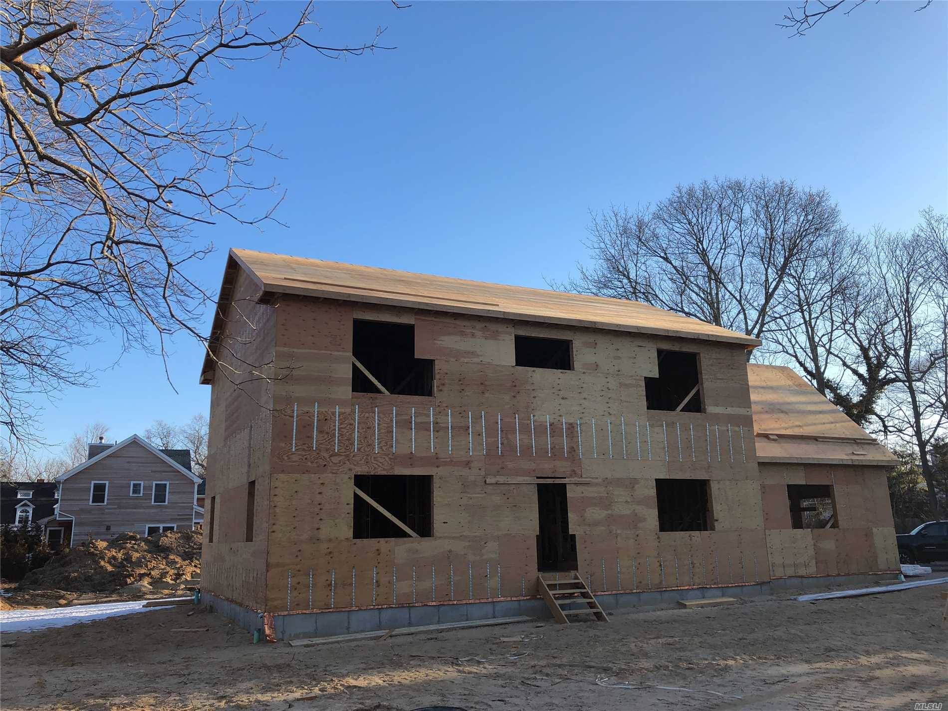 This New Post Modern Four Bedroom And Three And One Half Bath Home Is Under Construction And Will Be Completed Soon.
