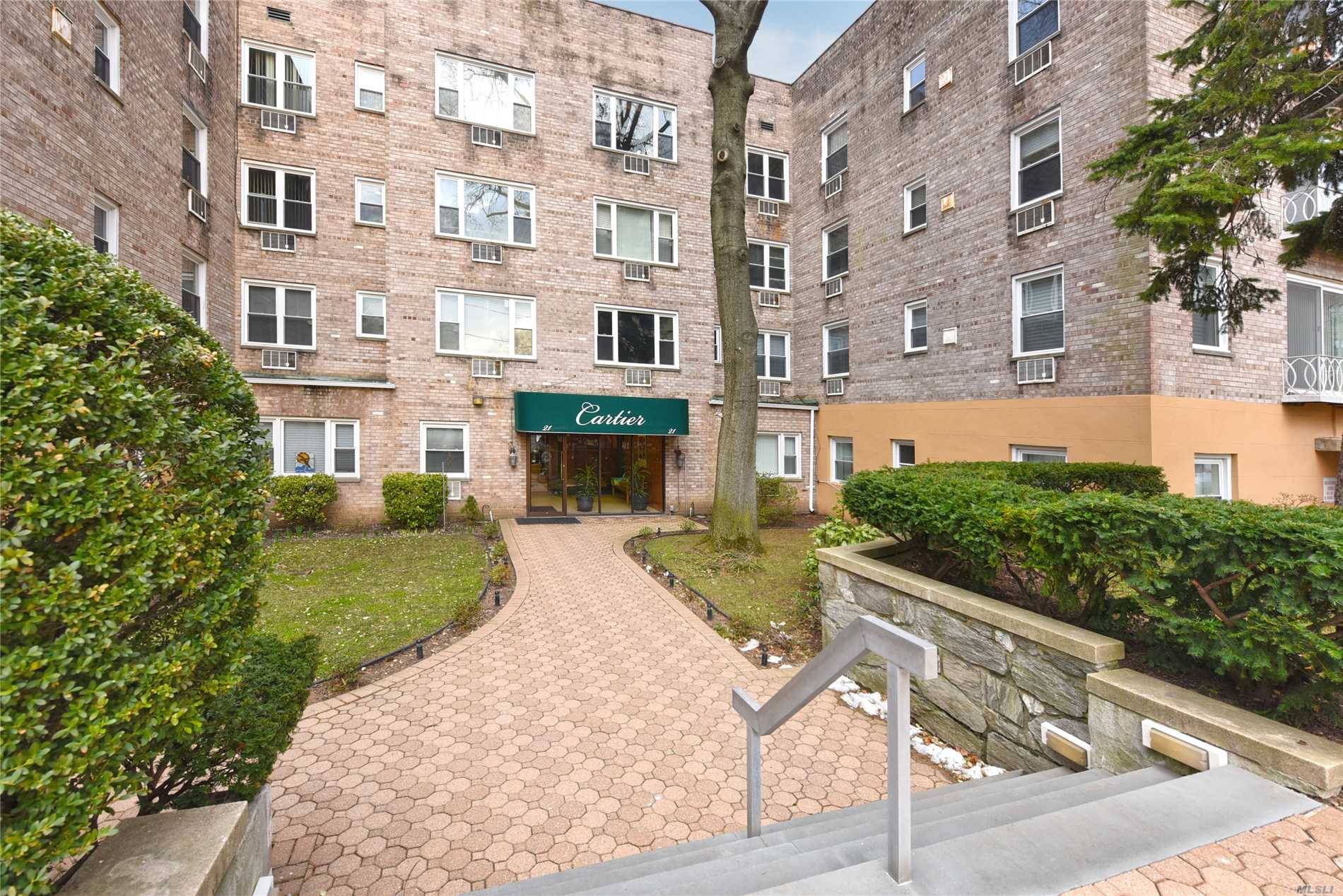 Completely Renovated, Open Concept 2 Bedroom/2 Full Bath Sponsor Apartment In Elevator Building Located Close To All In Great Neck.
