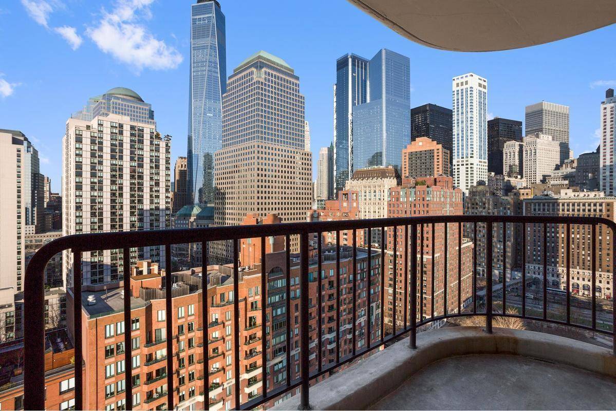 Impeccable Views, Large Battery Park Highrise One Bedroom With Balcony