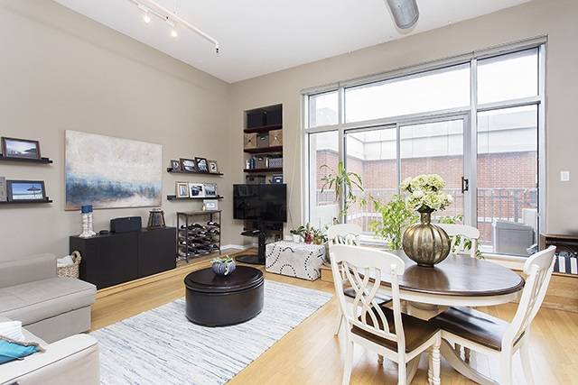 Bright and airy loft-living in a full-service doorman building in great location