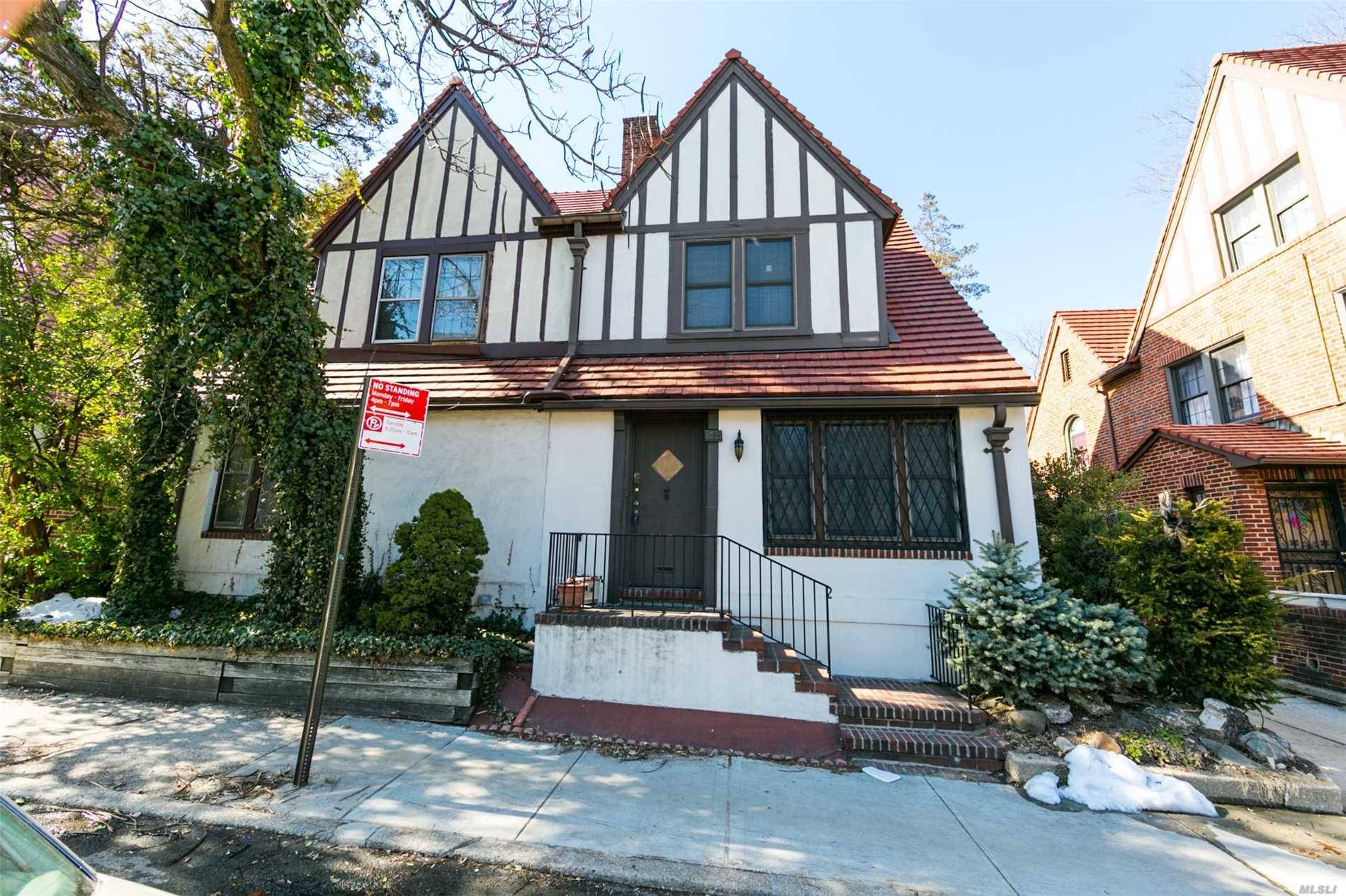 Extraordinary Semi-Detached Tudor Home Located In Highly Desirable Forest Hills!