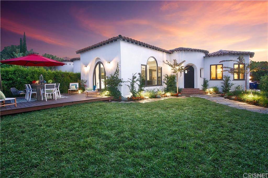 Single story gated Spanish West Hollywood gem - 3 BR Single Family Beverly Grove Los Angeles