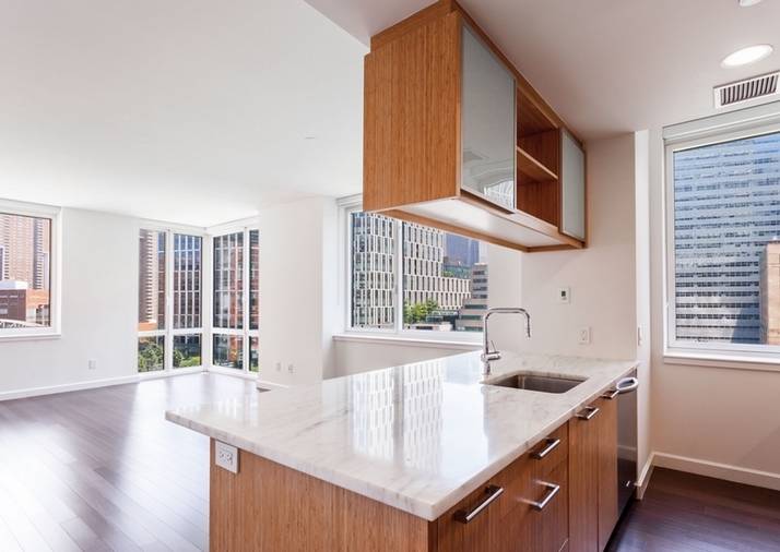 No Broker Fee!!!  Limited Time Only!!!    Brilliant Battery Park City 2 Bedroom Apartment with 2 Baths featuring a Fitness Center and Rooftop Deck