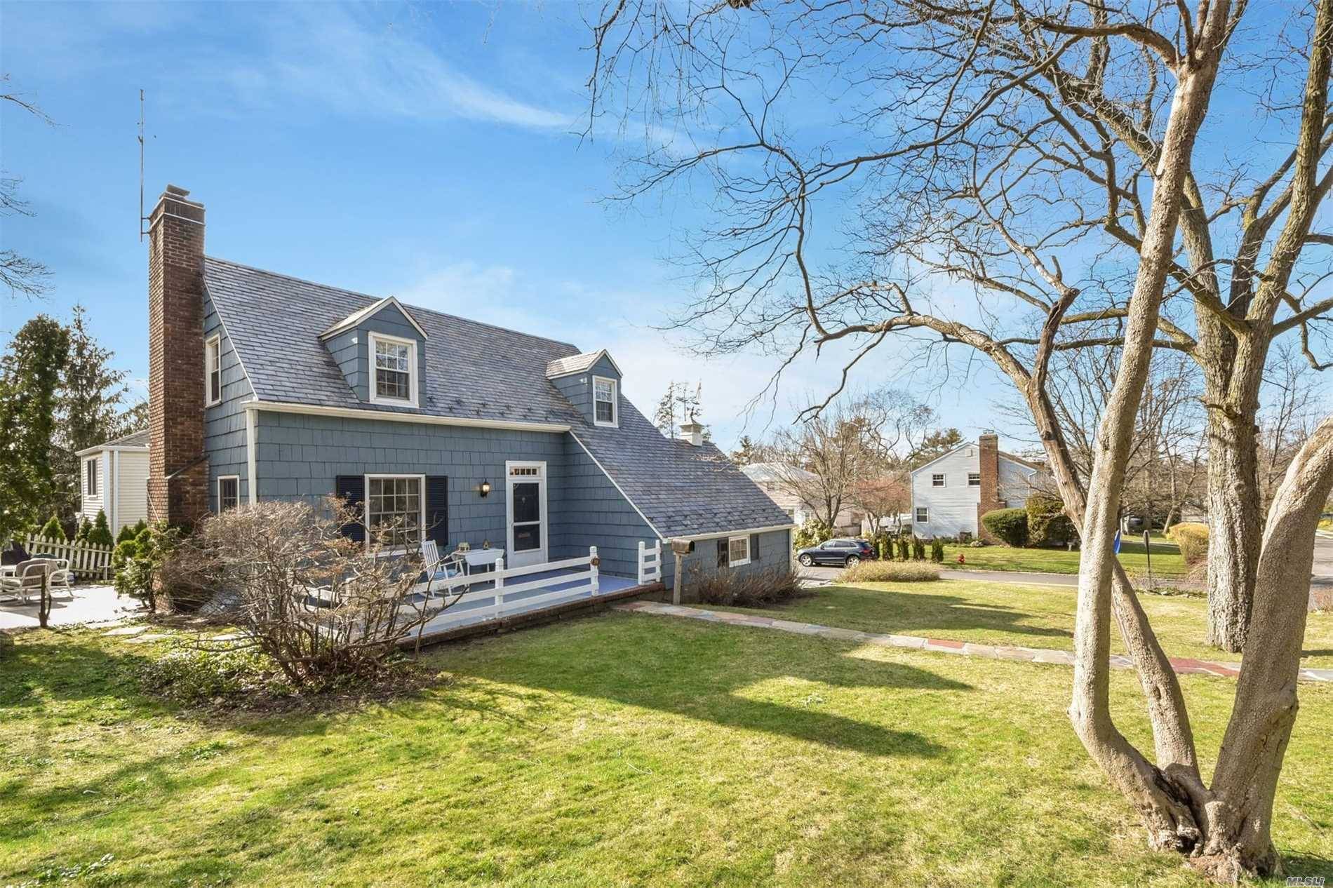 Charming New Salem Saltbox Colonial With Slate Roof.