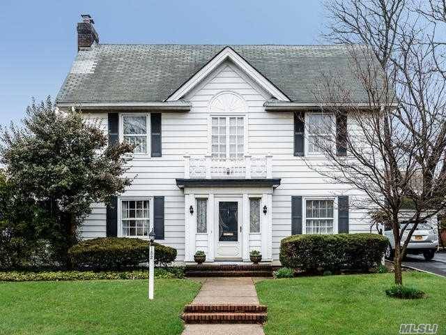 Built In 1926, This 5 Bedroom Classic Center Hall Colonial Is Located In A Prime Garden City Estates Location.