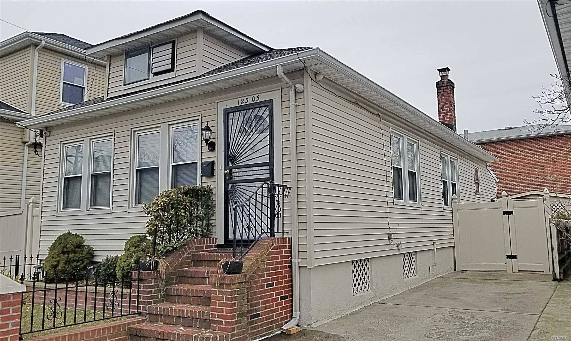 Excellent One Family House In College Point, A Very Pretty And Desirable Residential Neighborhood To Live In Queens.