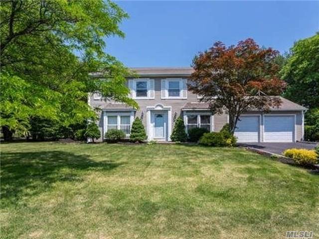 Spacious & Bright Center Hall Colonial On Over 1/2 Acre, In Beautiful M-Section Of Stony Brook, Offers 4 Bdrms, 2.