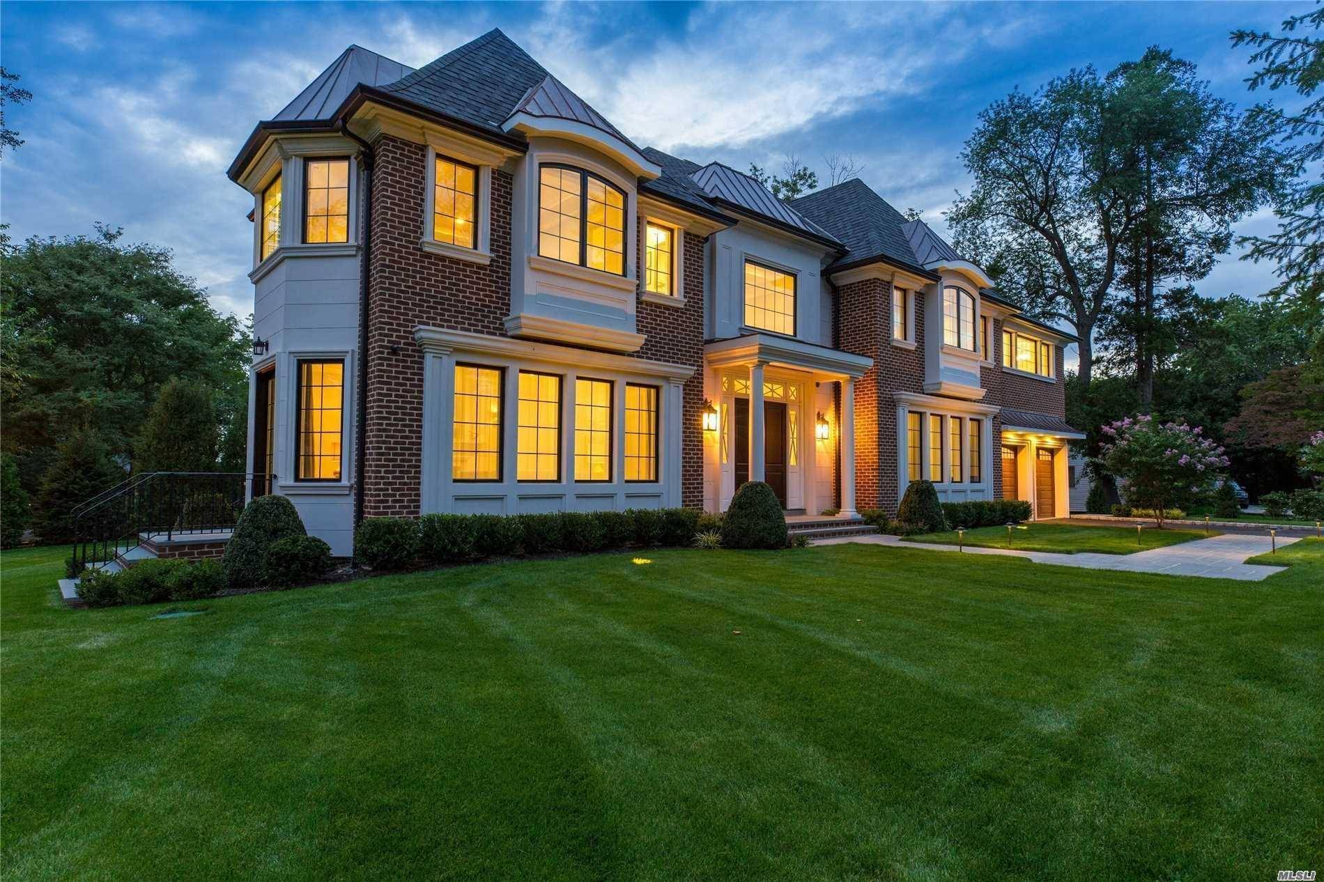 Spectacular New Luxury Construction In The Prestigious Village Of Great Neck Estates Offering Over 8,000 Square Feet Of Fabulous Living Space.