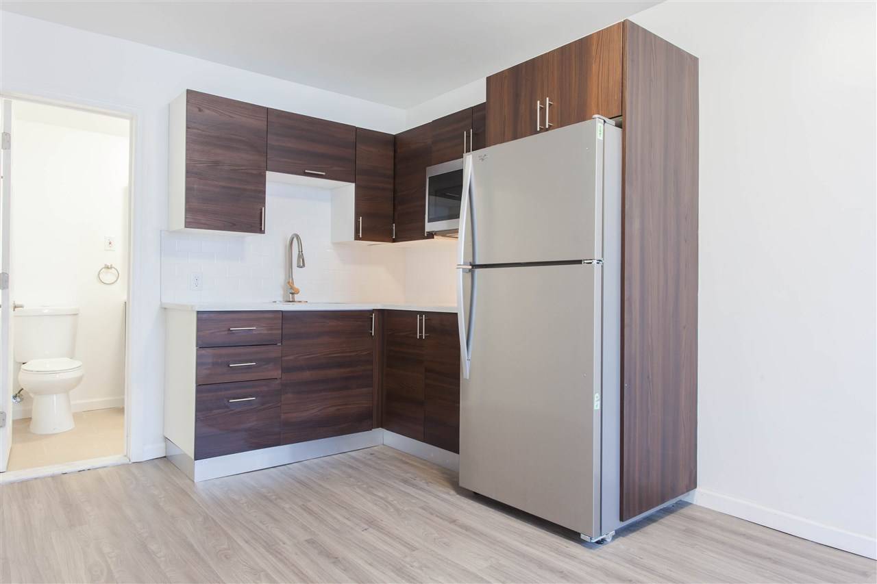 Renovated studio in Jersey City Heights complete with brand new stainless steel appliances