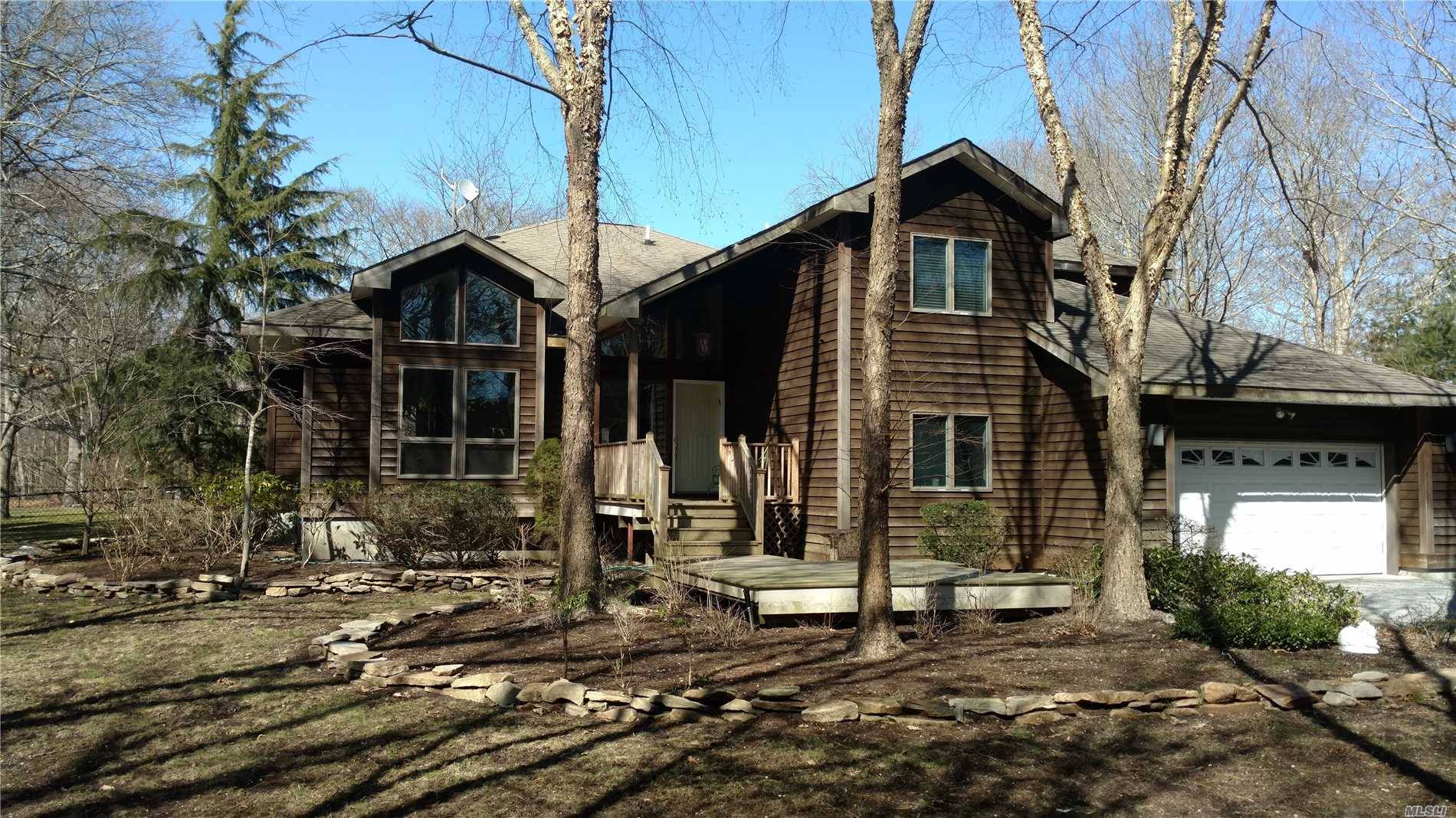 Pristine And Private 4 Bedroom Cedar-Sided Home On A Secluded Cul-De-Sac.