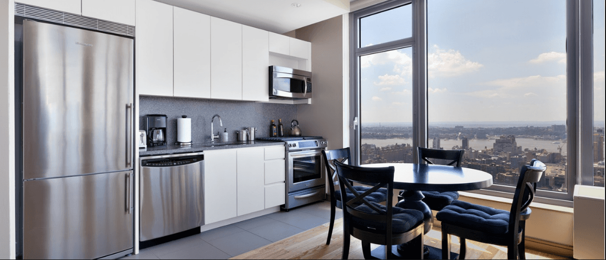 Stunning studio in luxury high-rise! Iconic city views, floor to ceiling windows, in-unit washer/dryer and amazing amenities! Prime Chelsea location!