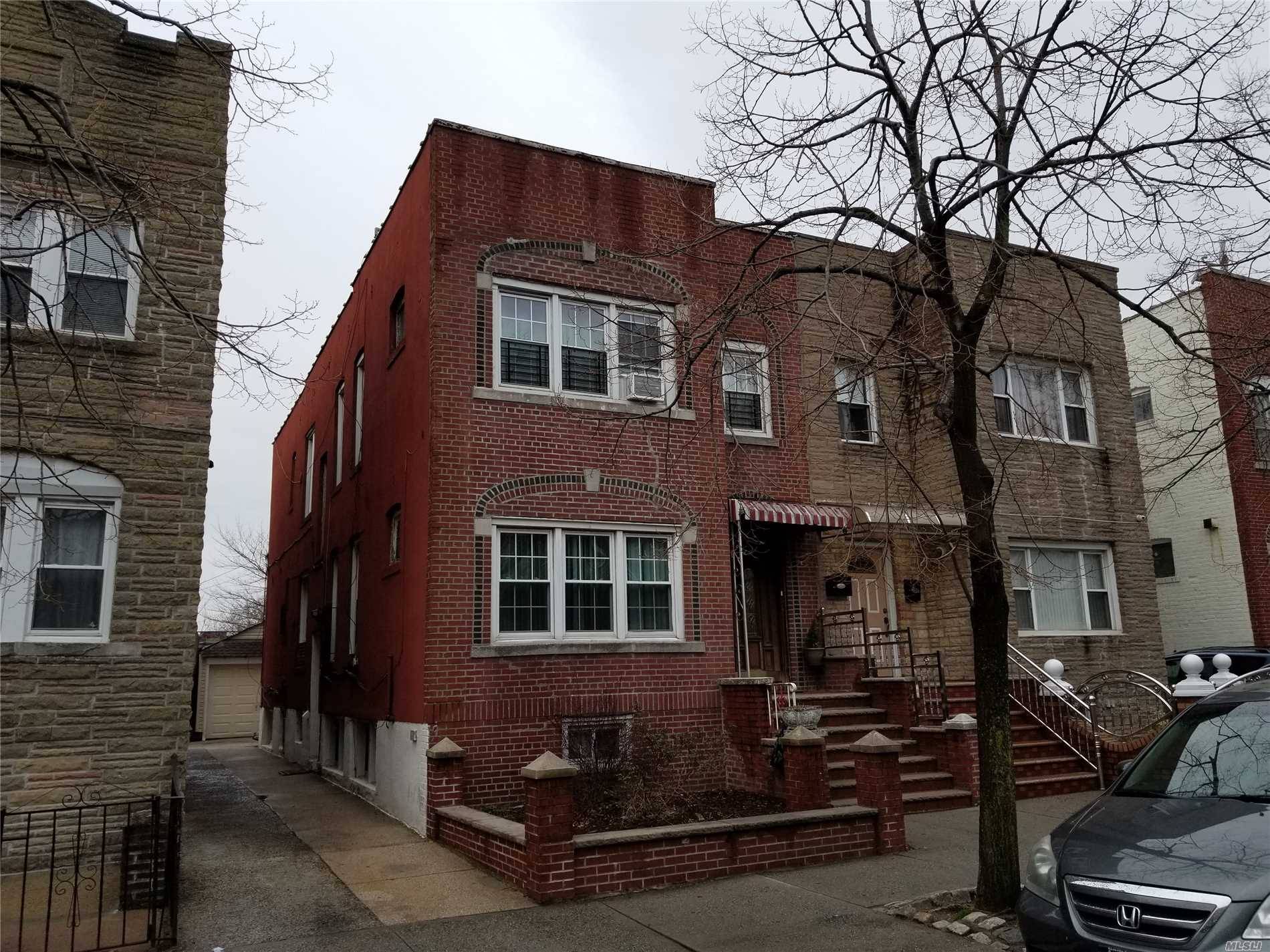 Beautiful Well Maintained 3 Family Home In The Heart Of East Elmhurst.