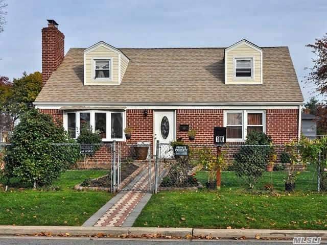 Beautiful Updated Cape Located In A Quiet Area,Great Location,Many Updates,Finished Basement With Ose.