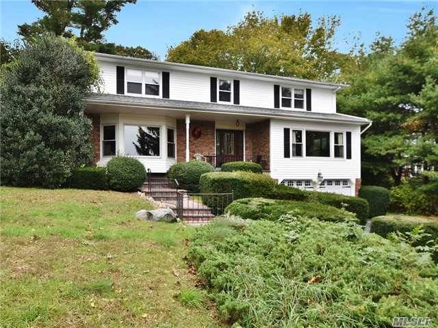 Large Center Hall Colonial Over 3000 Sq Ft In Harborfields Schools W/ Great Waterviews!
