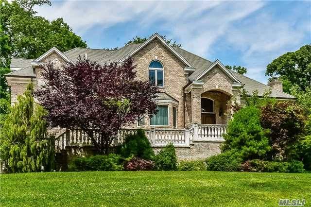 Exquisite Classic Young Brick Colonial Nestled On 2.