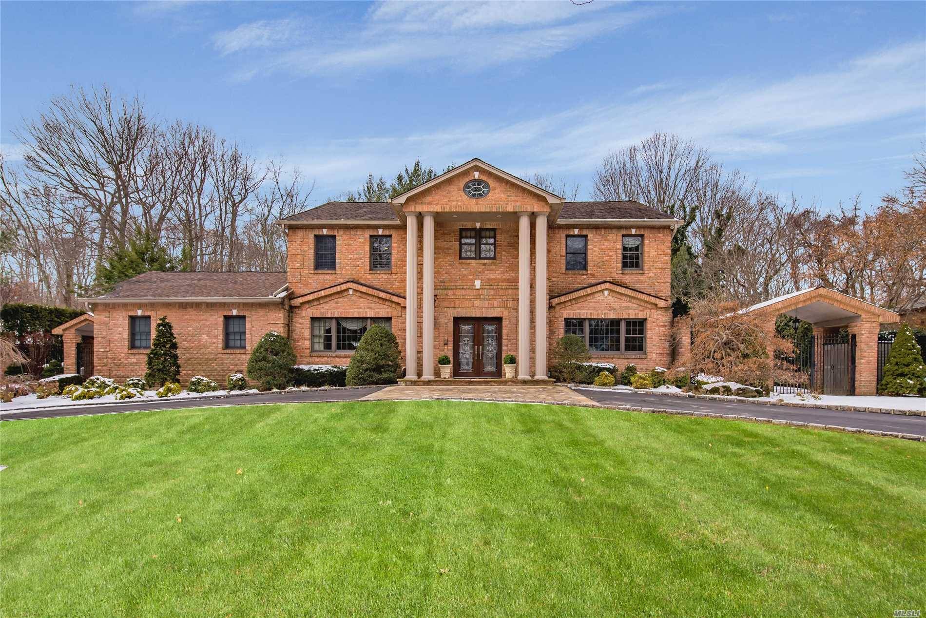 Richly Detailed Spacious & Stately Brick Colonial In Hhh Sd.