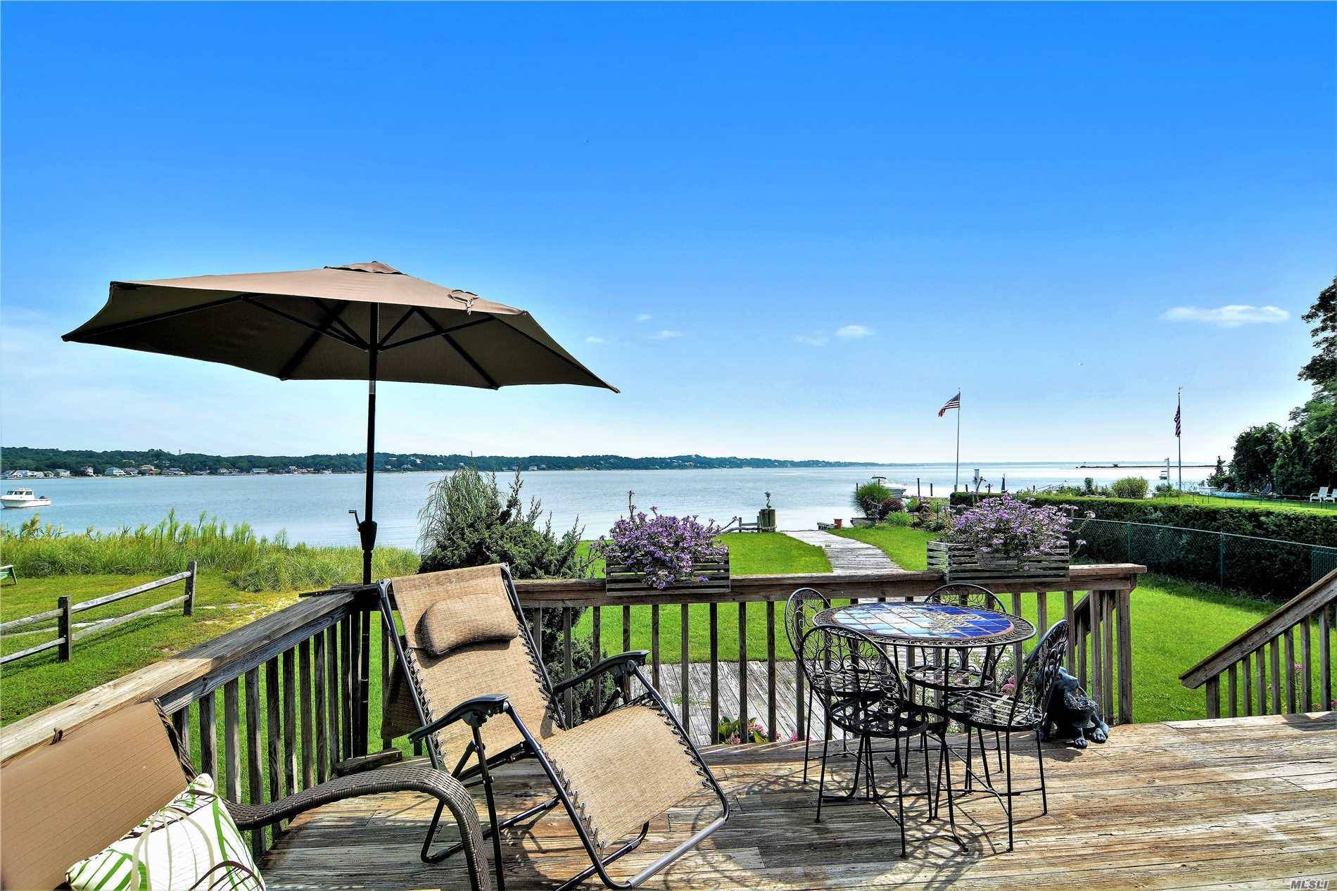 Fabulous Opportunity To Own A Spacious Waterfront Home With Incredible Views & Frontage.