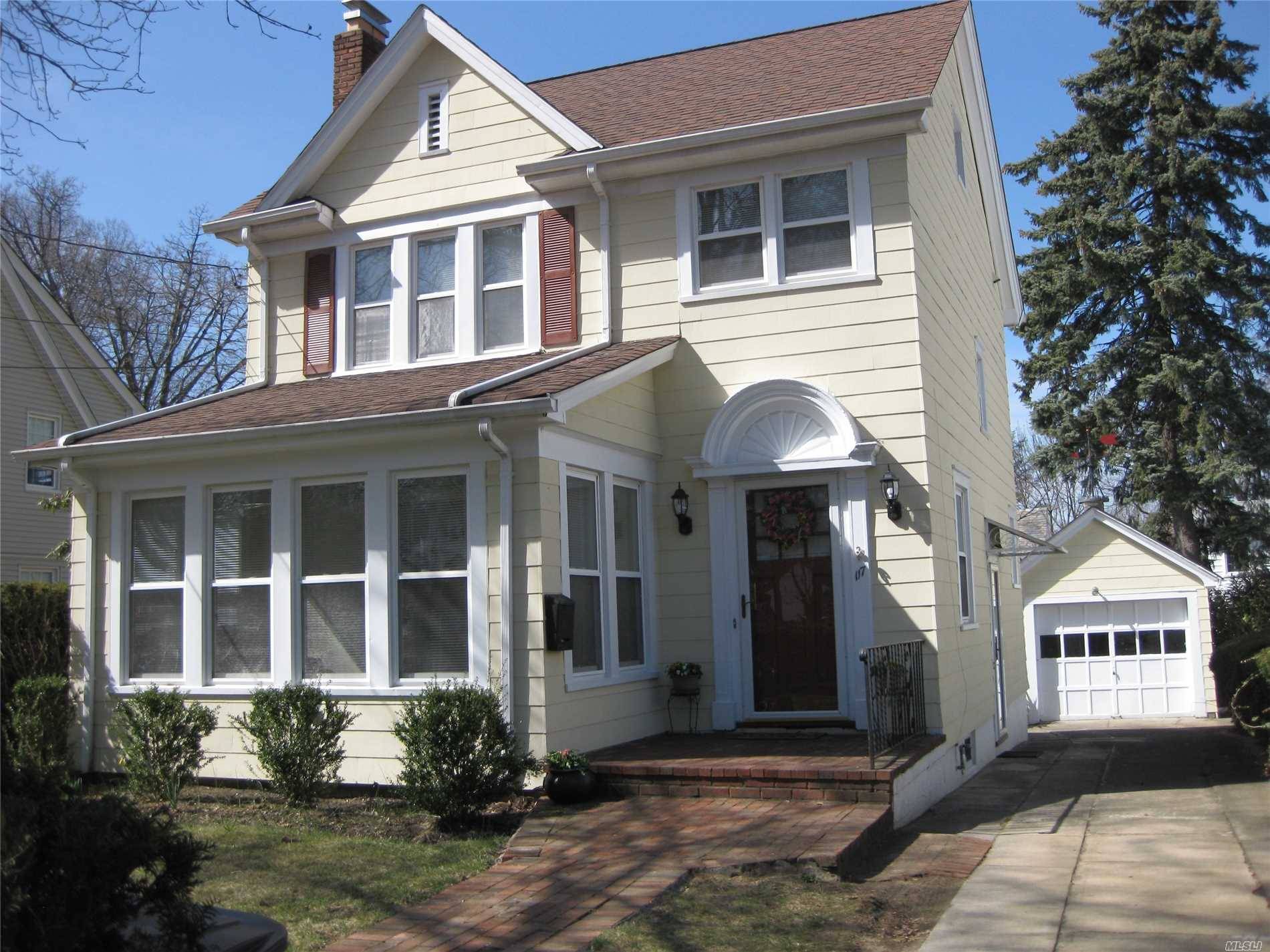Classic 7 Room Renovated Colonial, Convenient To Town, Library, Park, Public Transportation & Train.