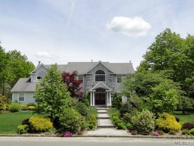 Stunning Oxford Colonial Home Situated On .
