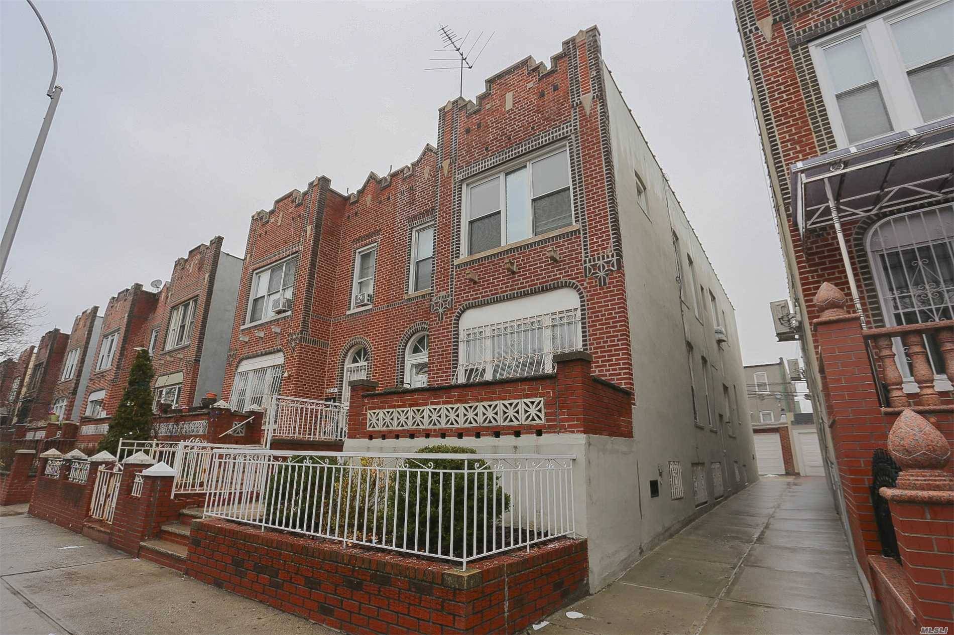 Very Well Maintained Legal 3 Family Home In Jackson Heights.
