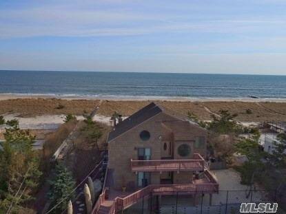 Rare Find, Exceptional 5 Br, 4 Ba,  Contemporary Oceanfront Home With Oceanside Pool, Outside Bar, Hot Tub & Har-Tru Tennis.