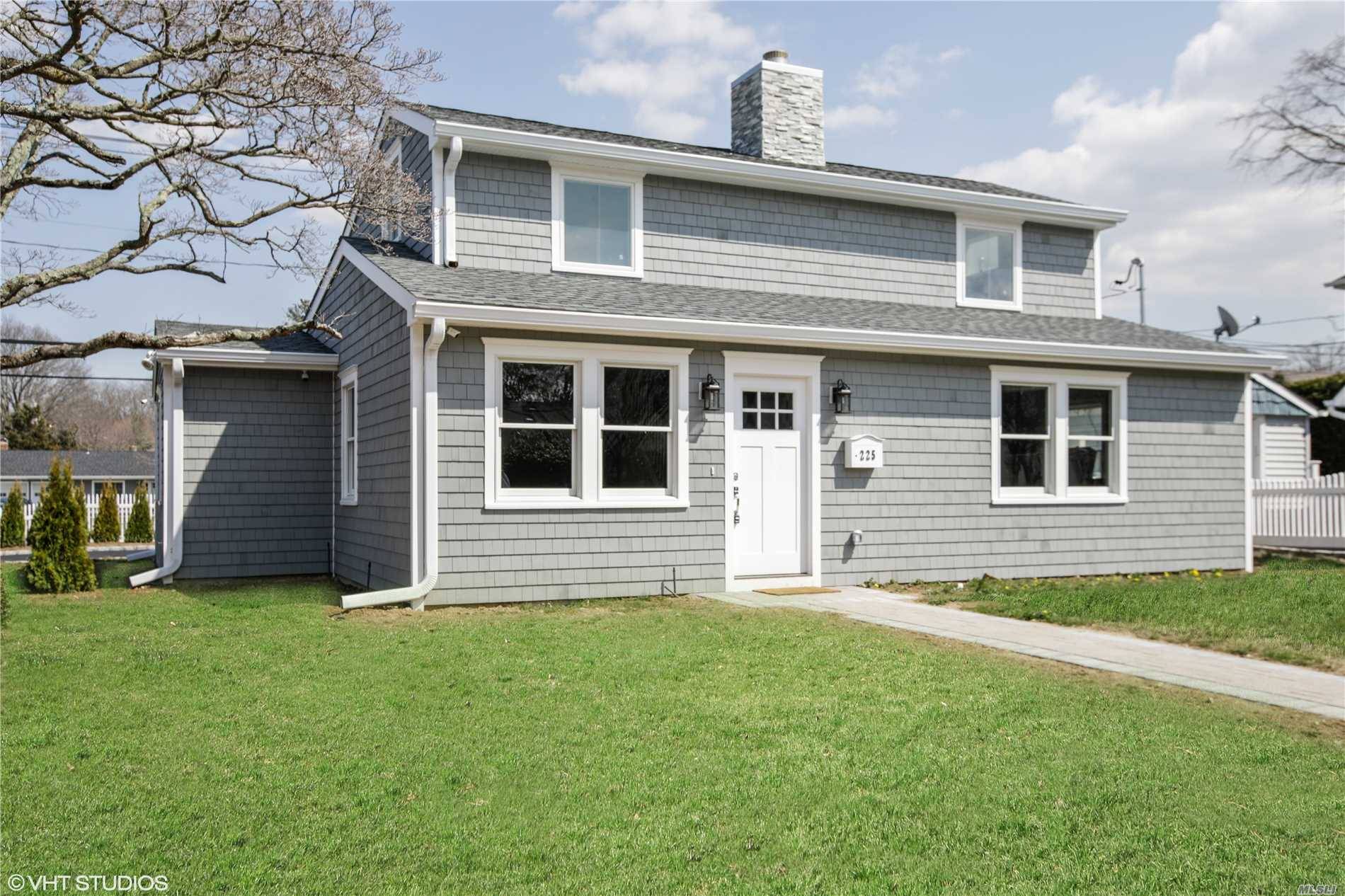 In The Heart Of One Of The North Shores Best School Districts, This This Beautiful New Custom Renovated?