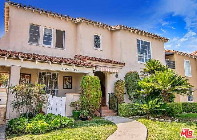 BEAUTIFUL AND SPACIOUS SPANISH DUPLEX IN PRIME BEVERLY GROVE