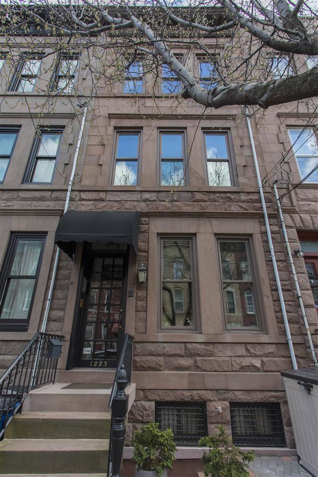 Fully renovated turn-of-the-century single family 4-story brownstone on a desirable block in the heart of Hoboken’s uptown townhome district