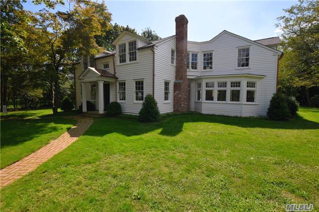 Historically Significant Home On Bellport Ln, Just Steps To Bay And Marina.