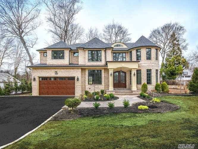 Flower Hill New Construction Brick Colonial.