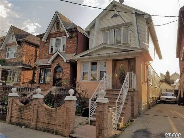 Fully Detached 1 Fam House In Quiet Black Of East Flatbush.