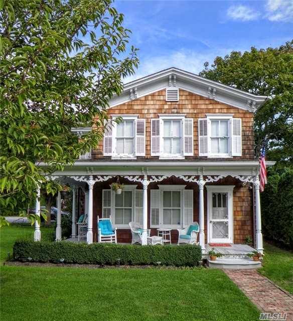 Idyllic Historic Compound In The Heart Of Bellport Village.