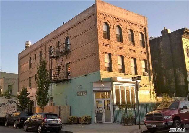 High Income Producing Huge Brick Corner Mix Use Building In Williamsburg.