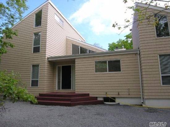 Sagaponack Contemporary Located Between Sag Harbor & Ocean Beaches, On Private Wooded Acre.