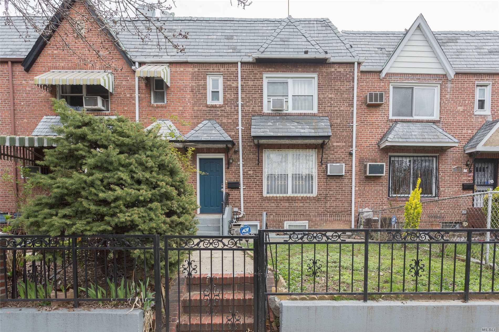 Immaculate Condition, Fully Renovated Single Family Home In The Heart Of East Elmhurst That Is In Move In Condition And In Need Of No Repairs.