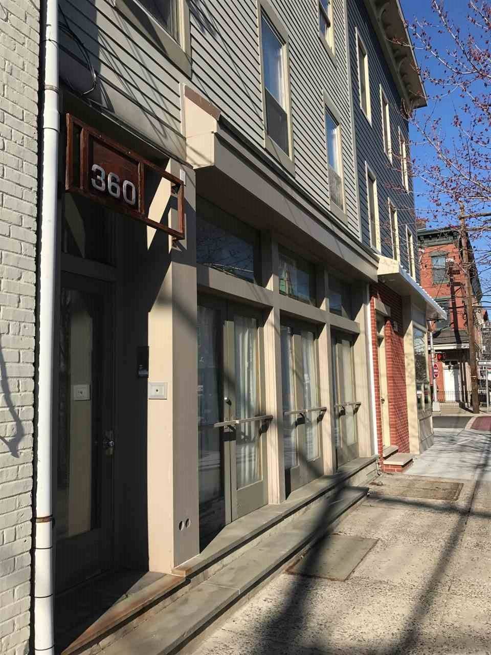 Desirable storefront for lease in downtown Jersey City just a few blocks to Hamilton Park