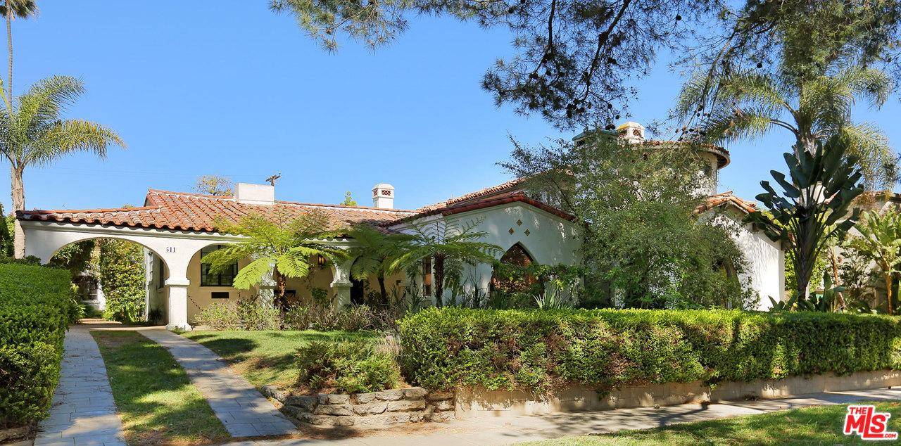 Classic 1920's Spanish Hacienda in highly sought after Santa Monica location