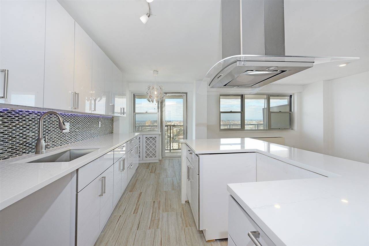Simply stunning one bedroom/ one bathroom completely renovated with beautiful sunset and Hudson River views has finally come to market