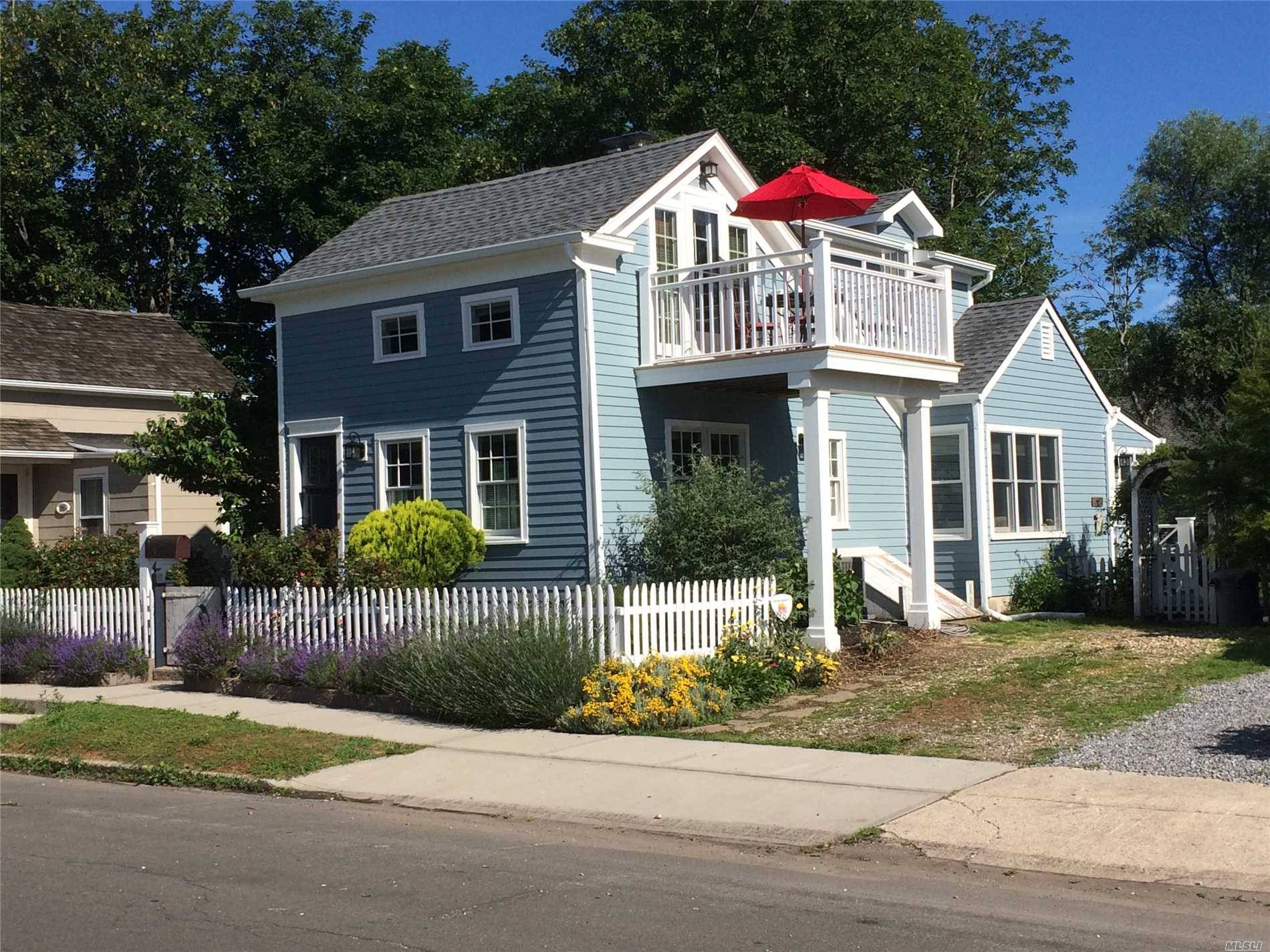 Beautifully Renovated Gem In The Heart Of Greenport's Maritime District-Across The Street From The Boardwalk!