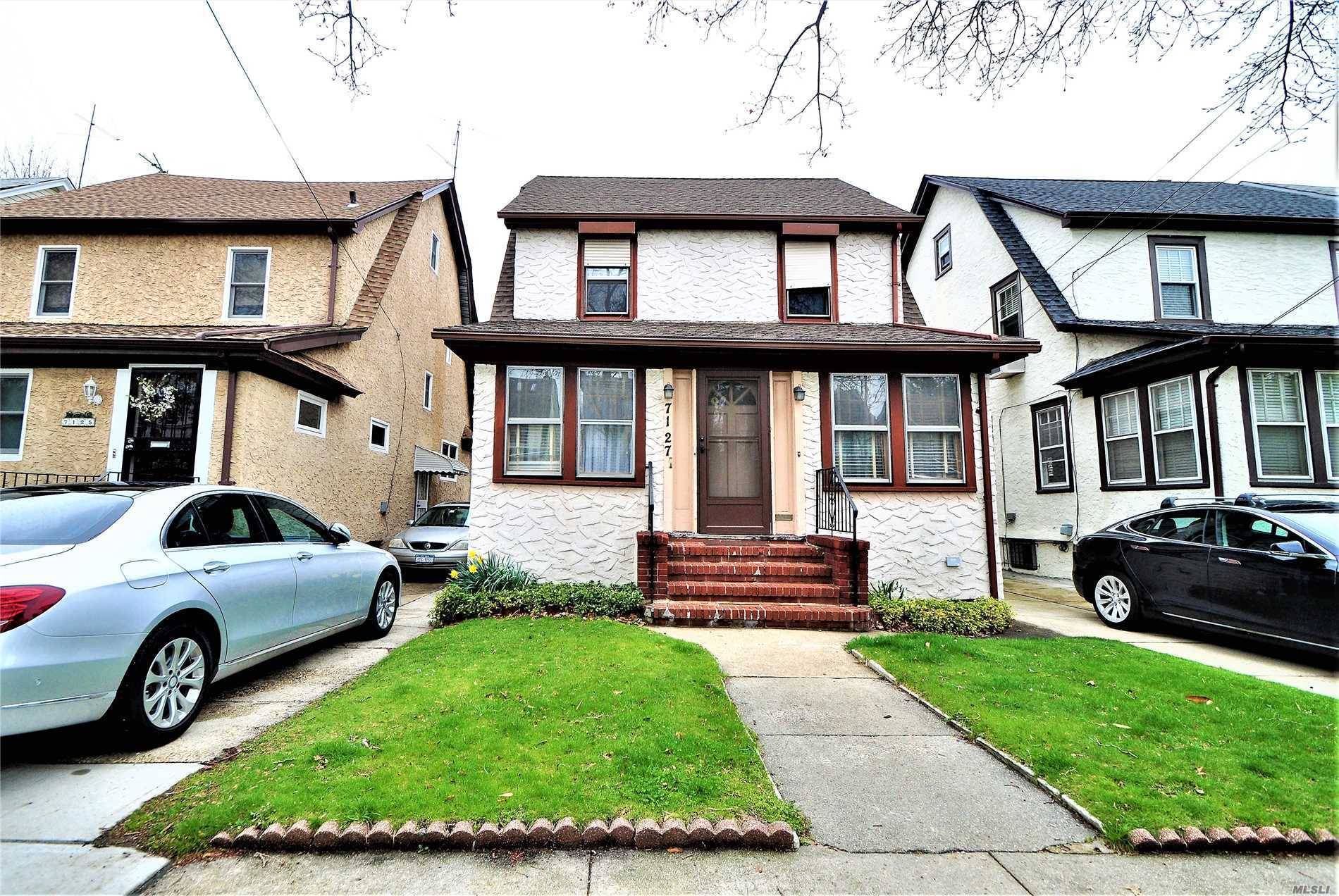 This Is A Great Opportunity To Own A Detached Colonial Located In The Heart Of Forest Hills.