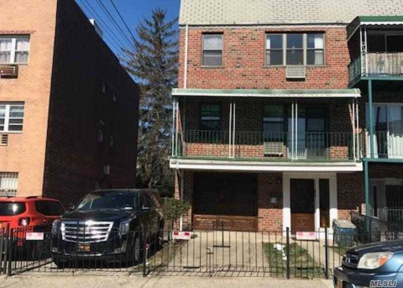Beautiful 2 Family Brick Semi Attached Property Attached Features Living Room, Kitchen, 1 Bedroom And Full Bath On The First Floor.