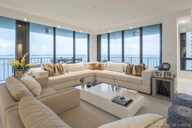 Stunning unobstructed view of the Bay - Brickell Key One 3 BR Condo Brickell Florida