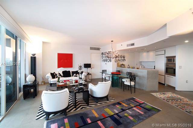 Totally remodeled direct bay view two bedroom two bathroom at the luxurious Murano Grande South Beach